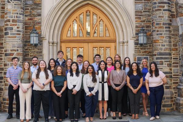 Group photo of resident class of 2026-2027